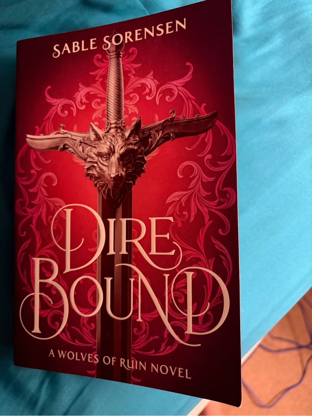 Dire Bound Paperback Book - Red Cover